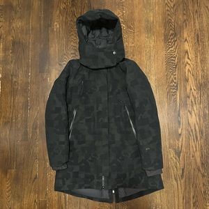 Gently Worn Women’s Small North Face Cryos Wool Blend GTX Goode Down Parka